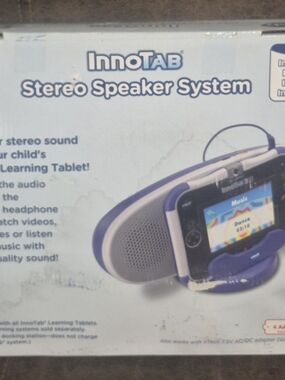 Blue Stereo Speaker System for Portable
